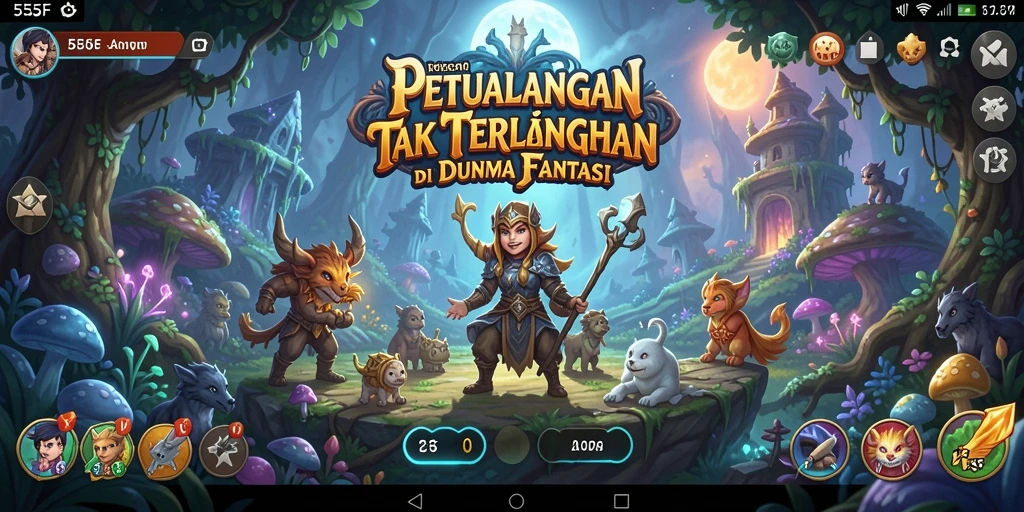 Tangkapan layar menarik dari gameplay penuh petualangan.