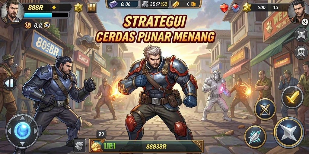 Gameplay seru dan mendebarkan di 888R dengan fokus pada strategi.