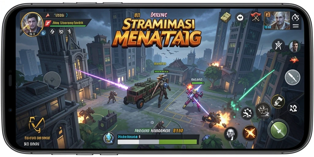 Tampilan gameplay 8II yang menarik dan penuh strategi.