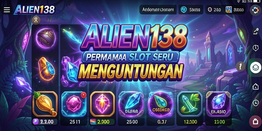 Tampilan gameplay yang menampilkan keseruan slot di ALIEN138.