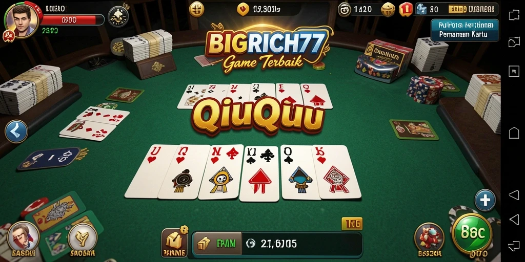 Tampilan gameplay seru dan interaktif dari BIGRICH77.