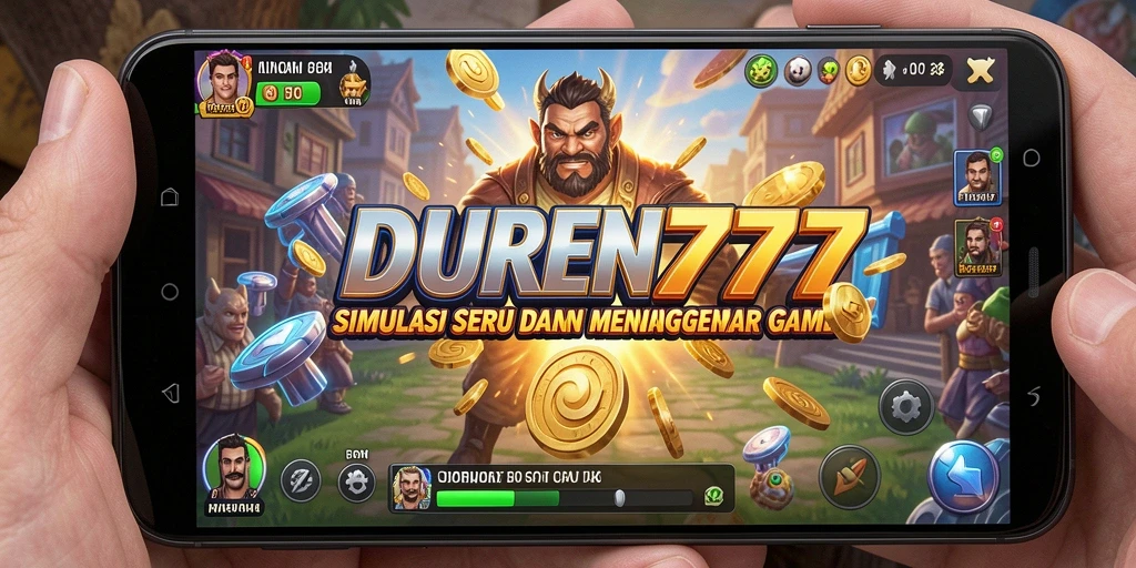 Screenshot gameplay menunjukkan aksi menarik dalam DUREN777.