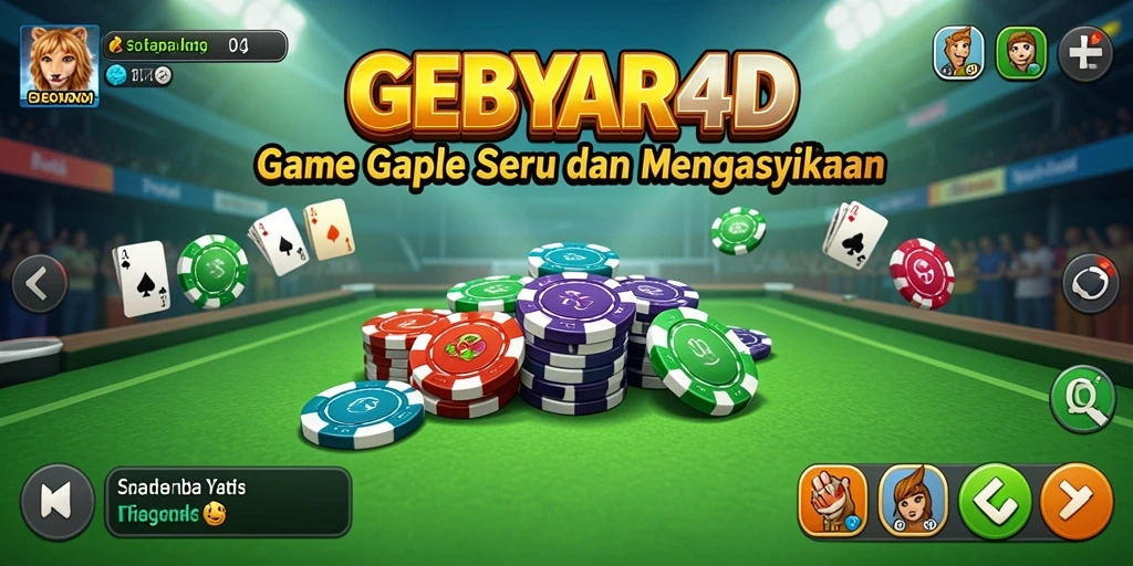 Tampilan gameplay GEBYAR4D yang seru dan interaktif.