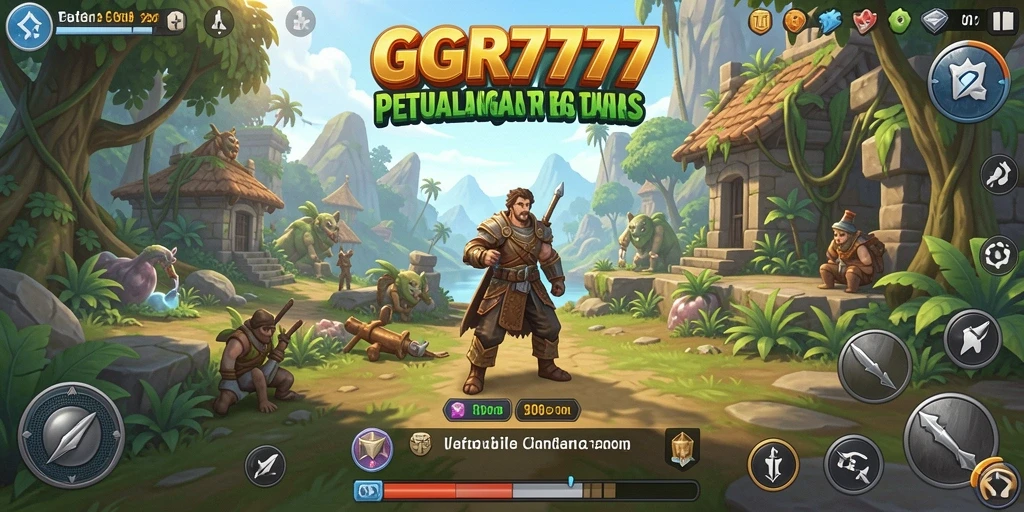 Tampilan gameplay yang menakjubkan dalam dunia terbuka GGR7777.