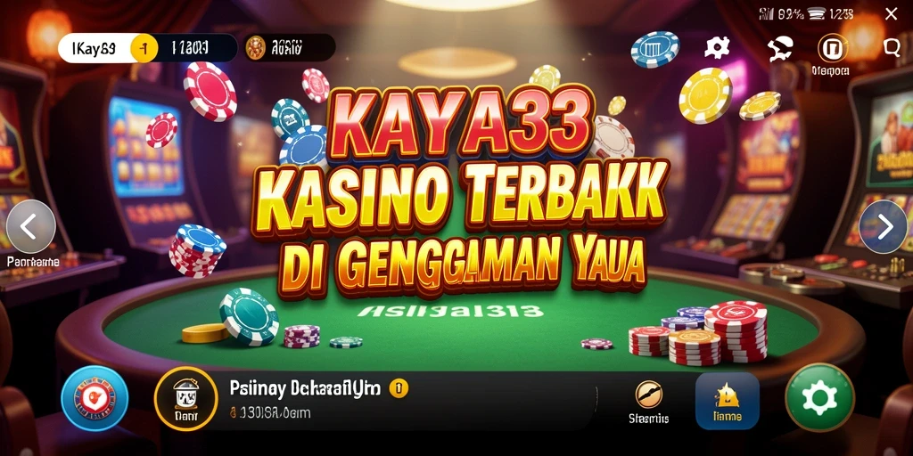 Tampilan menarik dari permainan Kasino KAYA33 yang penuh aksi.