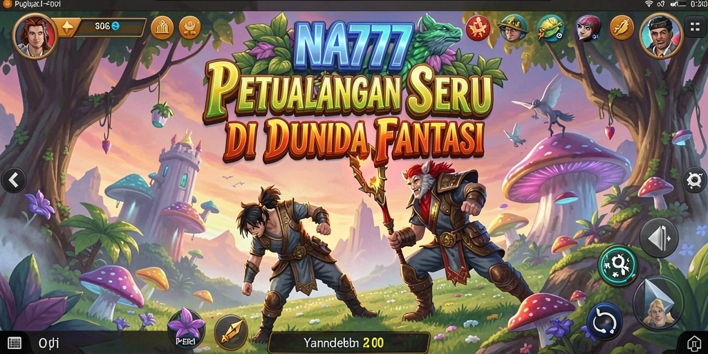 Tampilan gameplay NA777 yang menakjubkan menampilkan petualangan mendebarkan.