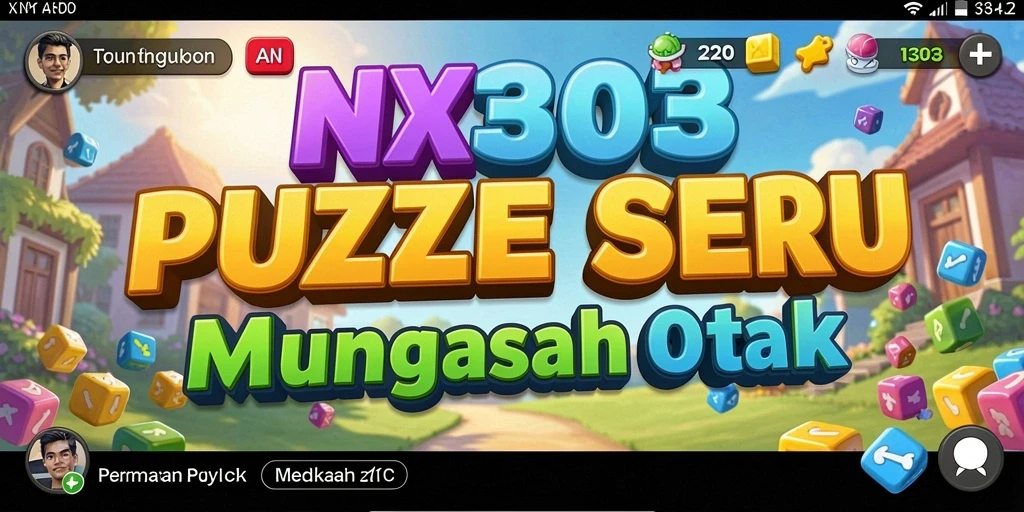 Tangkapan layar gameplay NX303 menampilkan tantangan Puzzle yang menarik.