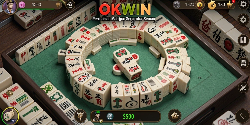 Tangkapan layar gameplay Mahjong yang menarik dan seru.